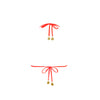 Ring Halter Bikini Top - Amber Glow