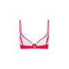 Slim Underwire Bra Bikini Top - Cherry Crush