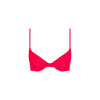Slim Underwire Bra Bikini Top - Cherry Crush