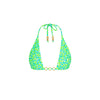 Trio Ring Triangle Bikini Top - Apple Blossom