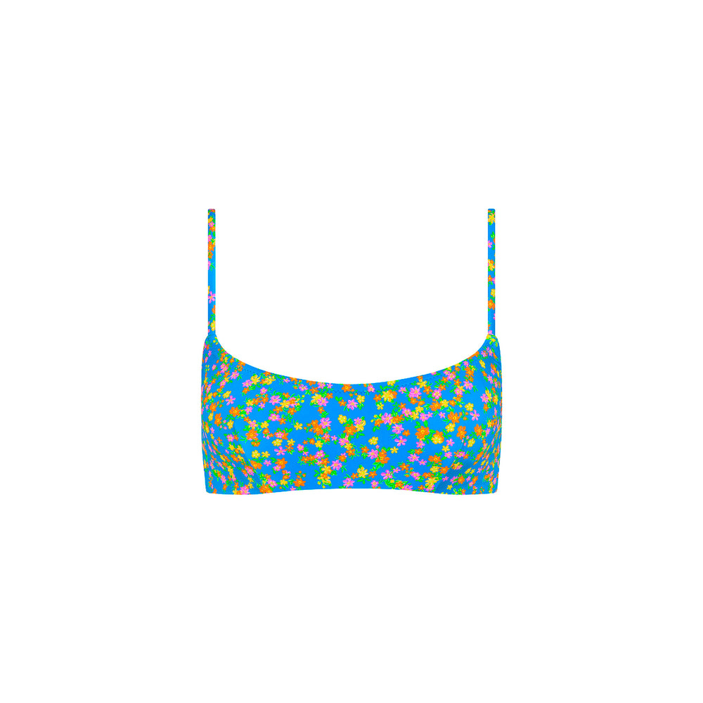 Invisible Underwire Crop Bikini Top - La Belle