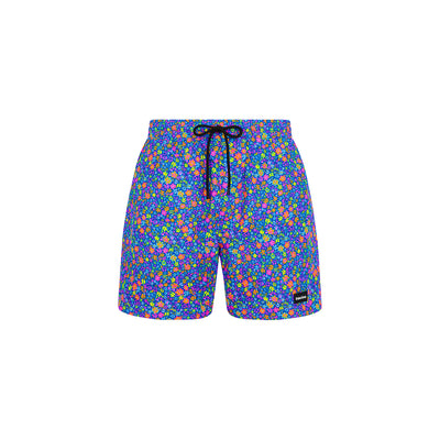 Men's Swim Trunks - Electric Bloom