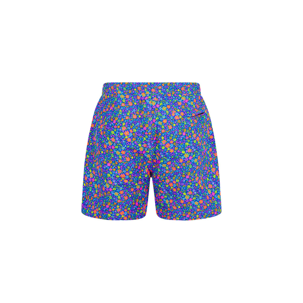 Men's Swim Trunks - Electric Bloom