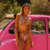 Thong Tie Side Bikini Bottom - Midnight Glow