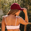 Vintage Corduroy Cap - Sangria