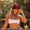 Vintage Corduroy Cap - Sangria