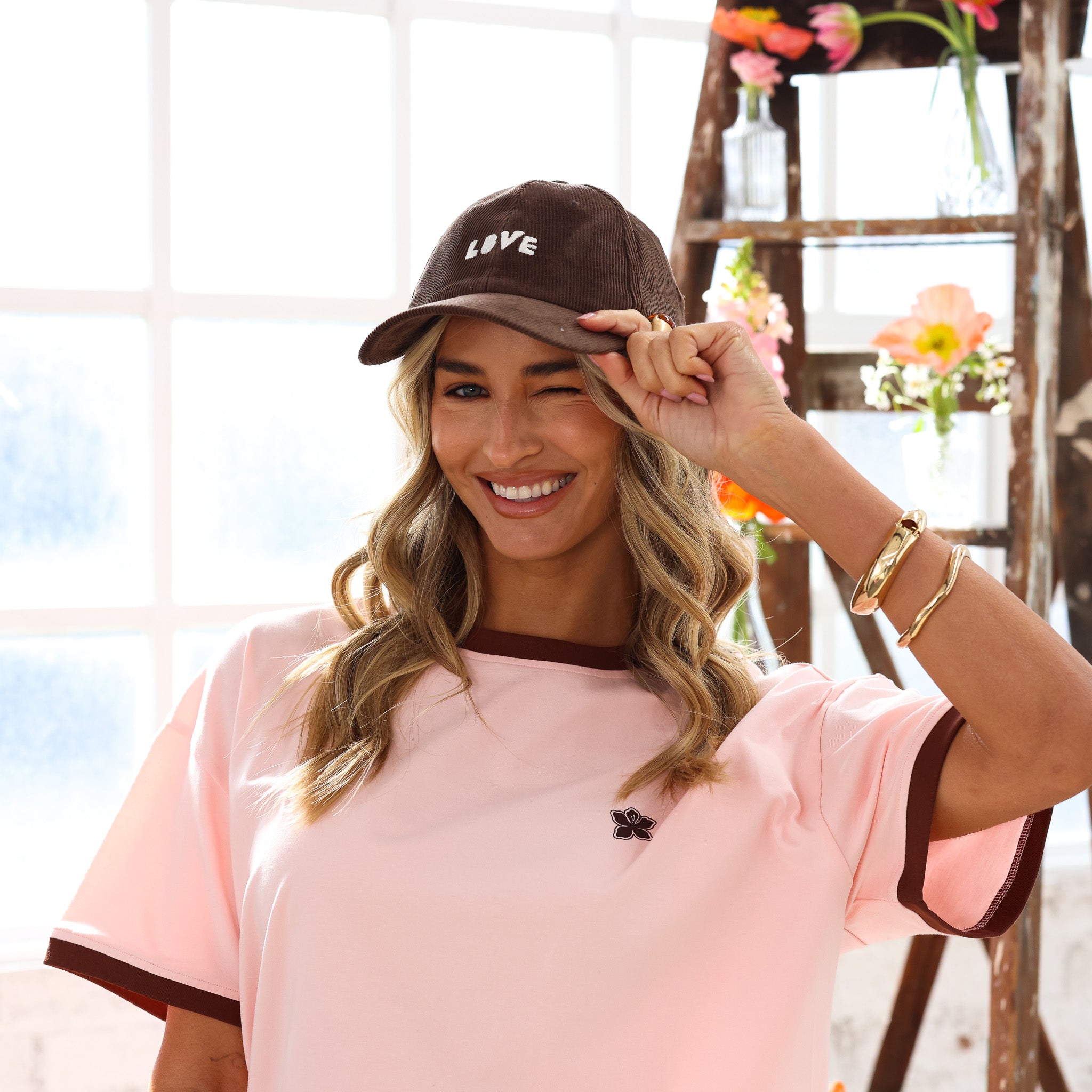 Vintage Corduroy Cap - Starry Love –Kulani Kinis