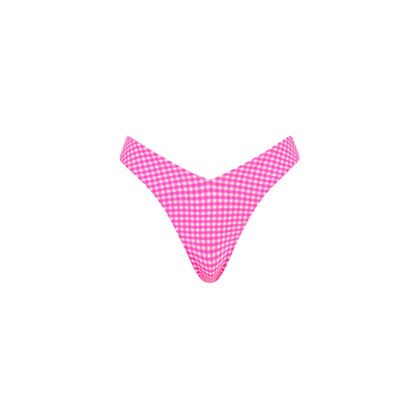 Y Cheeky Bikini Bottom - Pink Diva