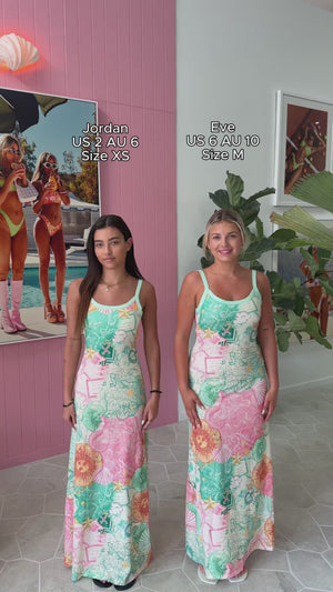 Scoop Low Back Maxi Dress - Neverland