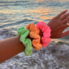 Scrunchie Trio Pack - Aloha Rainbow